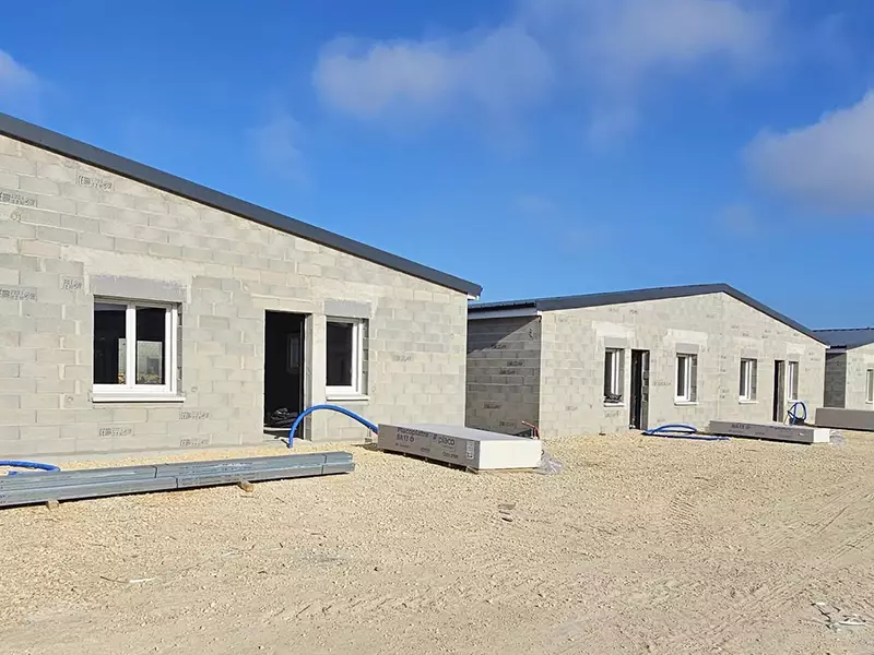 Maisons en construction